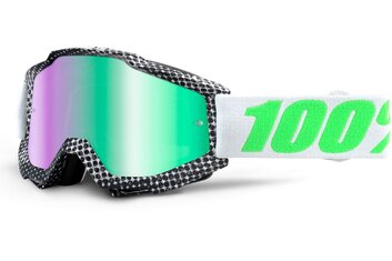 Goggles - 100 Percent Accuri Goggle Newsworthy / Anti Fog Mirror Lens
