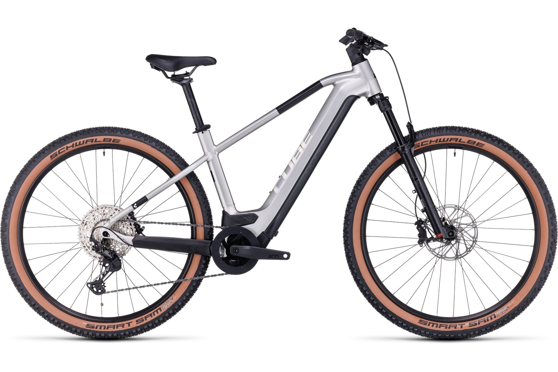 Cube Reaction Hybrid SLX 750 - 750 Wh - 27,5 Zoll - Diamant
