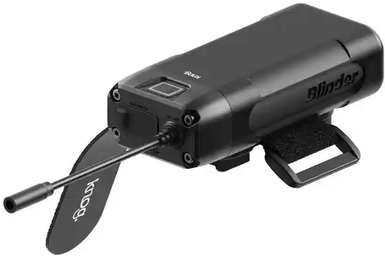 Fahrradbeleuchtung Zubehör - Knog Blinder X Action 2300 Helmlampe + Powerbank 10.000mAh