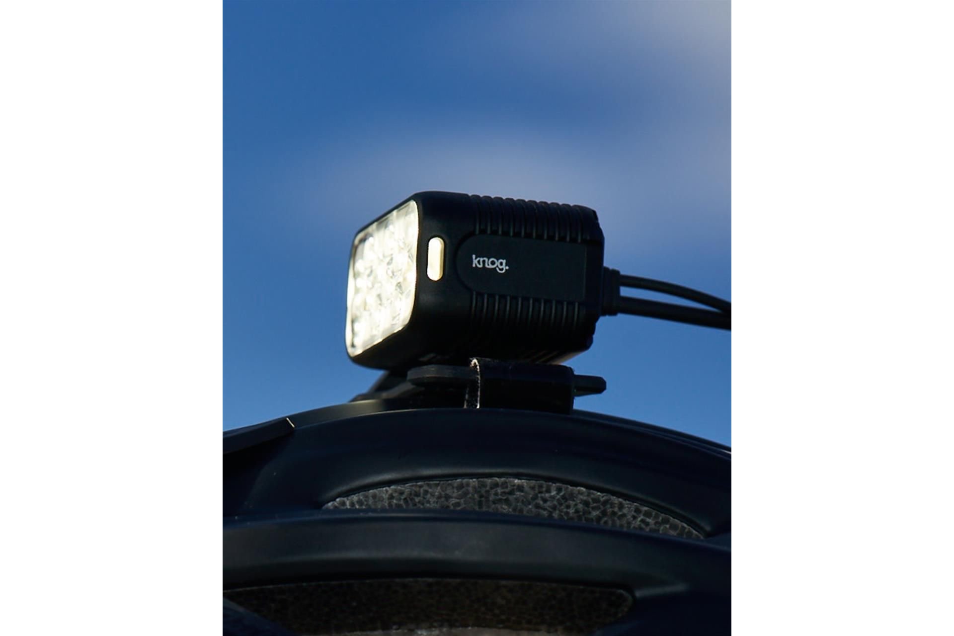 Knog Blinder X Action 2300 Helmlampe + Powerbank 10.000mAh