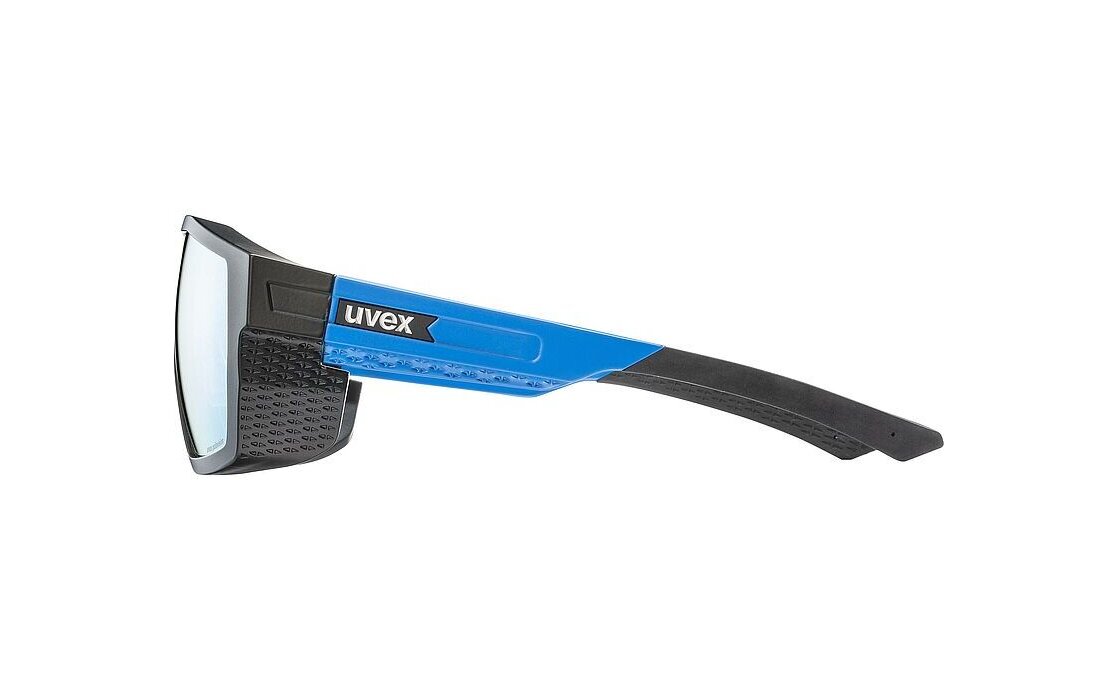 Uvex MTN Style P Black Blue Matt / Mirror Blue