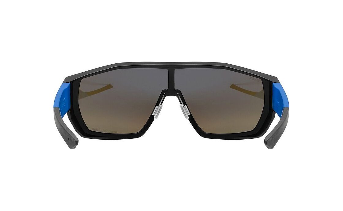 Uvex MTN Style P Black Blue Matt / Mirror Blue
