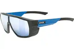 Uvex MTN Style P Black Blue Matt / Mirror Blue