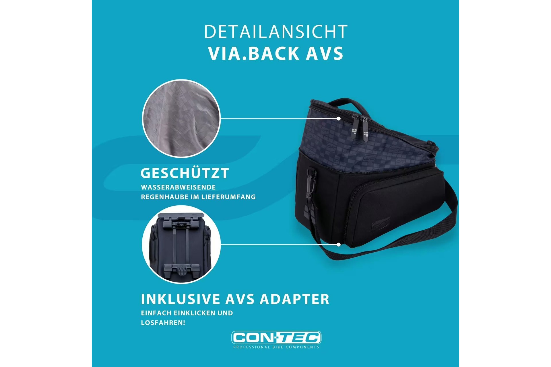 Contec Via.Back AVS Gep&auml;cktr&auml;gertasche 32L