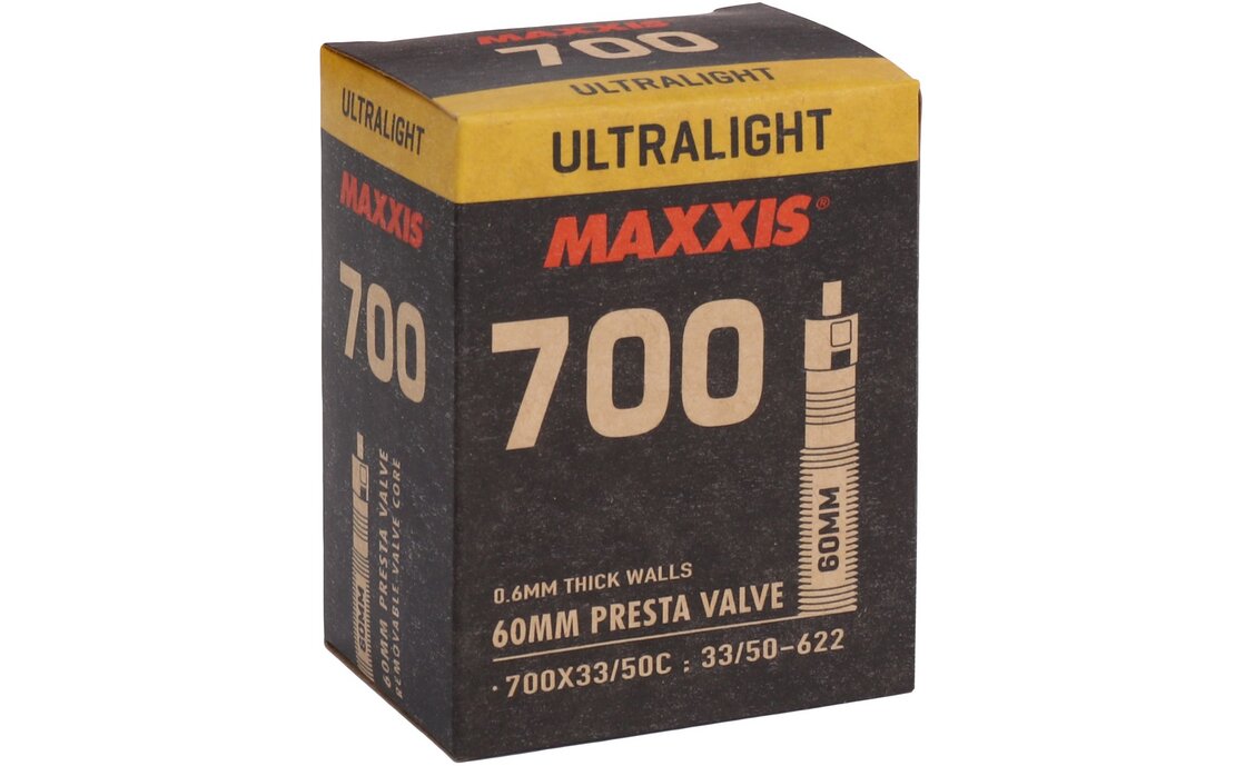 MAXXIS Ultralight 700x33/50C SV 60 mm