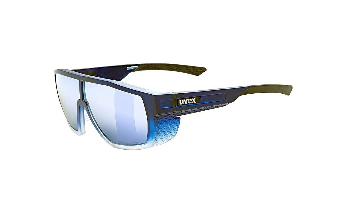 Uvex MTN Style CV Blue Matt Fade / Mirror Blue
