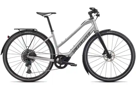 Aluminium - Fahrräder - Specialized Turbo Vado SL 5.0 EQ Step-Through - 320 Wh - 28 Zoll - Trapez