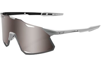 XXL Sale % - 100 Percent Hypercraft Matte Stone Grey/ Silver / Hiper Lens