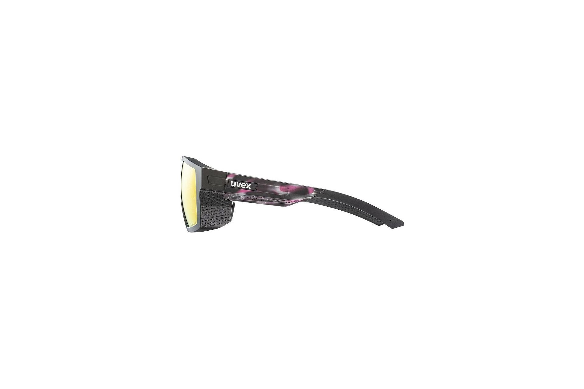 Uvex MTN Style P Black Pink Tortoise Matt / Mirror Pink