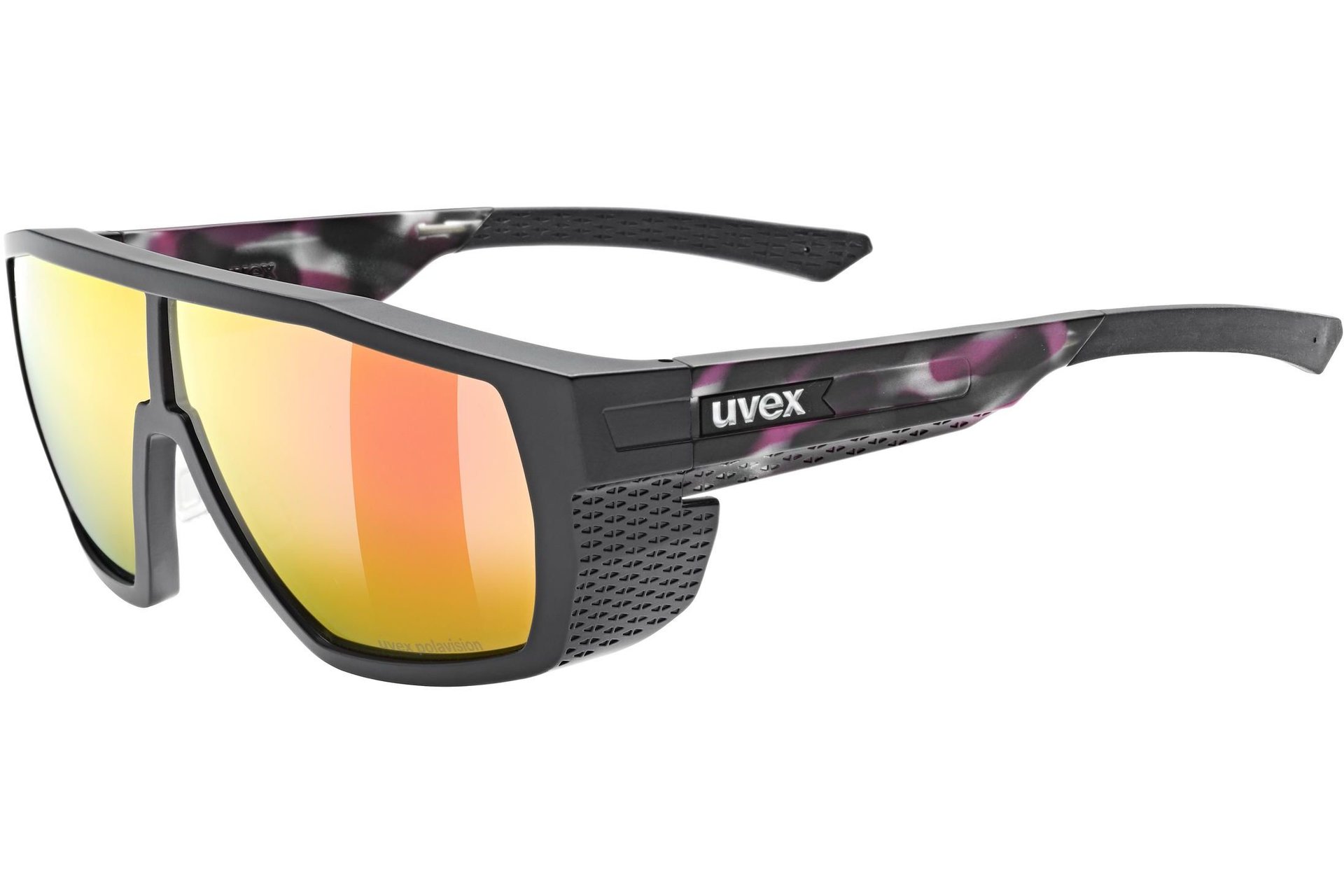 Uvex MTN Style P Black Pink Tortoise Matt / Mirror Pink