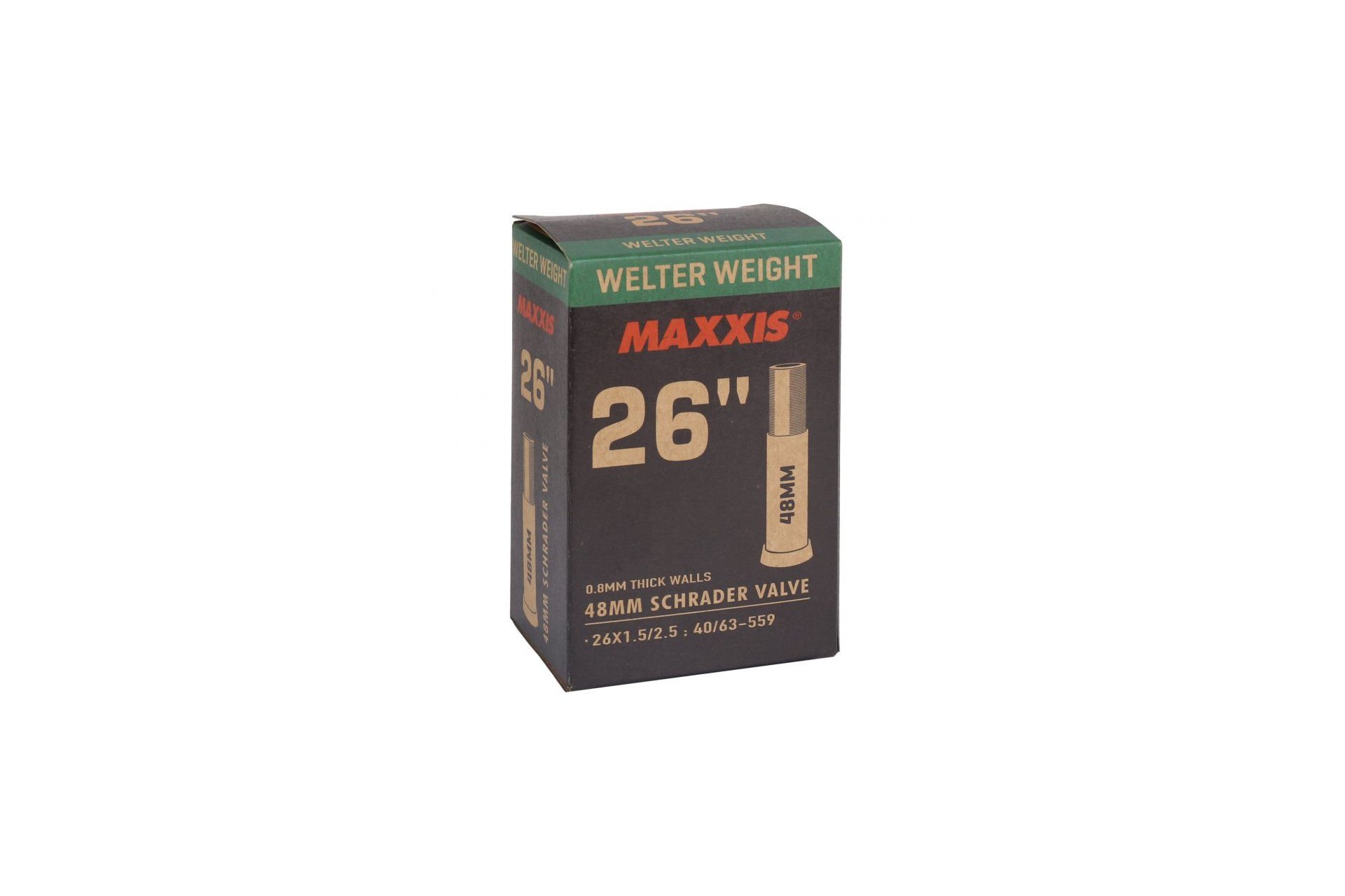 Maxxis WelterWeight Schlauch 26x1.50/2.50 AV - 48 mm