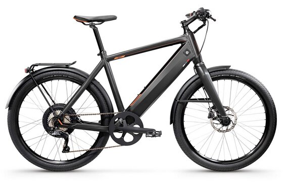 mit Beleuchtung - E-Bike 45km-h - Stromer ST1 X 45 km/h - 814 Wh - 26 Zoll - Diamant - Aktion