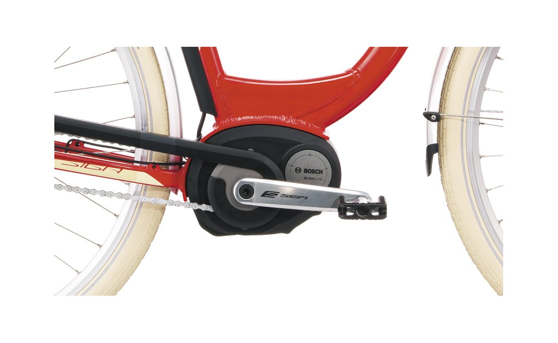 Siga Oxford Hybrid HS11 - 400 Wh - 28 Zoll - Tiefeinsteiger