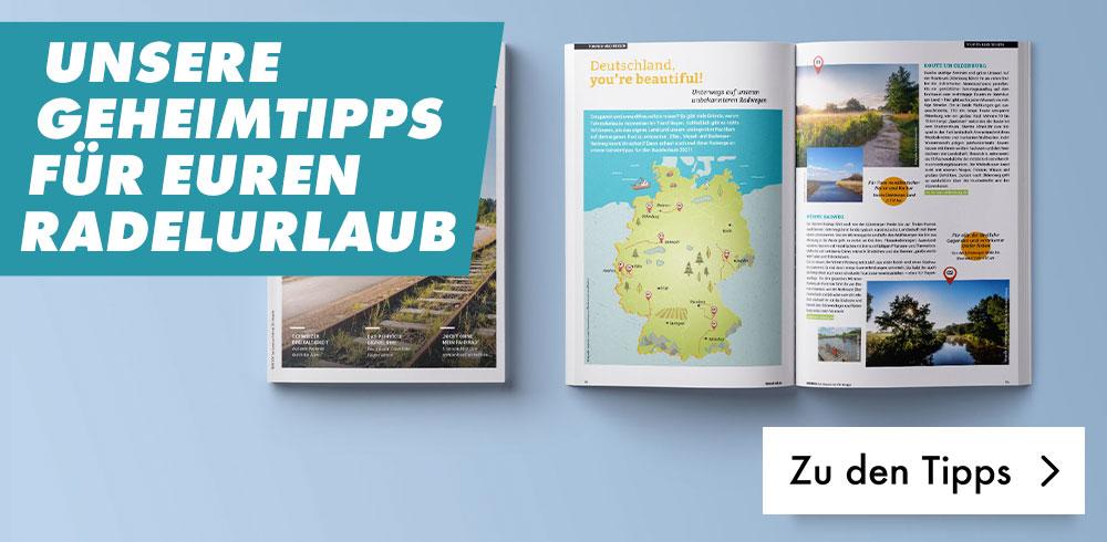 Unsere Geheimtipps für euren Radelurlaub