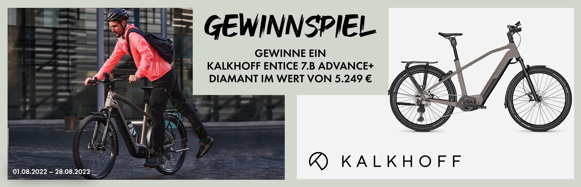 Kalkhoff E-Bike Gewinnspiel 2022