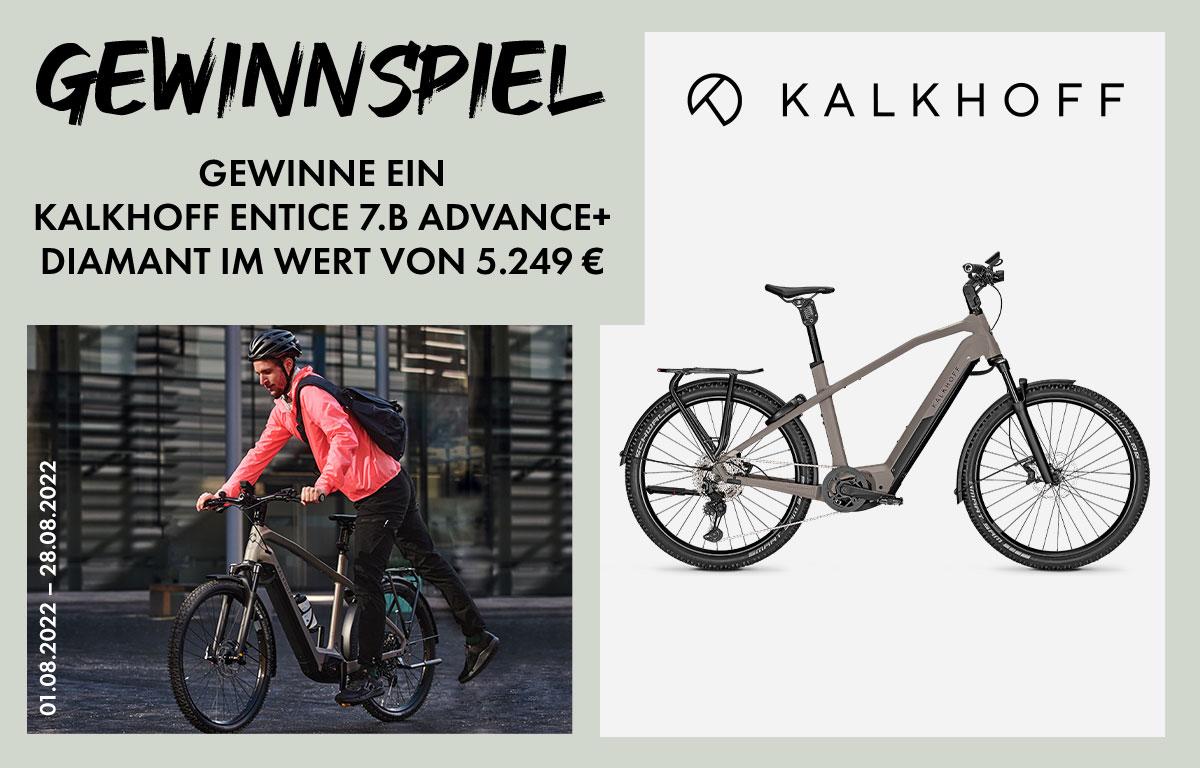 Kalkhoff E-Bike Gewinnspiel 2022