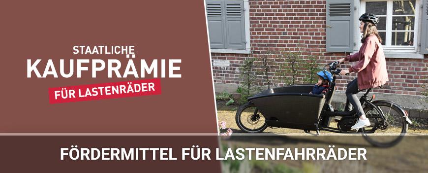 Lastenfahrad Fördermittel
