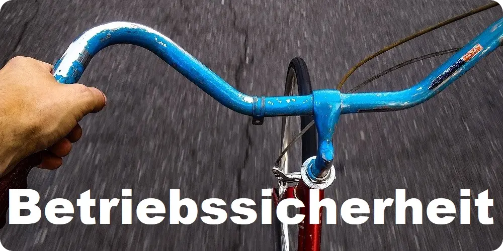 E-Bike Wissen Kompakt - Betriebssicherheit