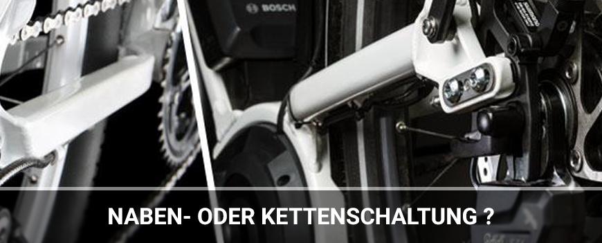 Weiterleitung Naben oder Kettenschaltung