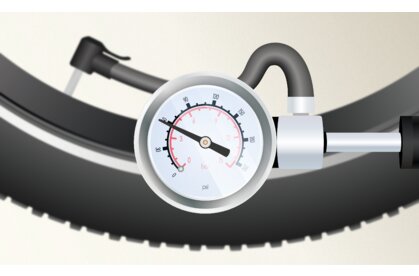 Fahrrad-Beratung: Technik Slider Reifendruck