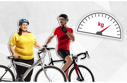 Fahrrad-Beratung Allgemein Slider Übergewicht