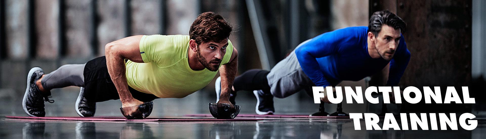 Entdecke unser Functional Training Sortiment Kategoriebanner Fitness 24.04.19 Functional Training