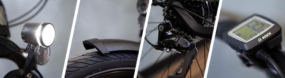 E-Bike FAQ Ausstattung Header Die Ausstattung vom E-Bike