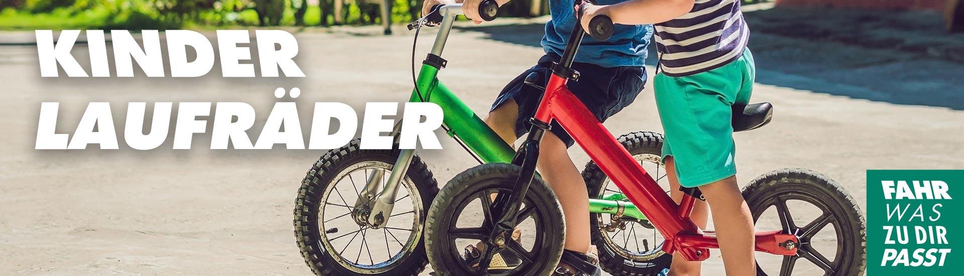 Entdecke unsere Laufräder! Kategoriebanner 22.05.19 Laufrad