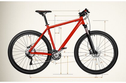 Fahrrad-Beratung Komfort Slider Rahmengröße