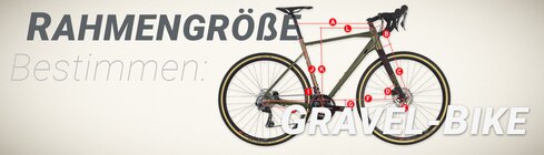 Gravel-Bike-Rahmenhöhe bestimmen 