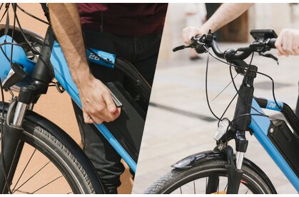 E-Bike Beratung Slider Bedienung
