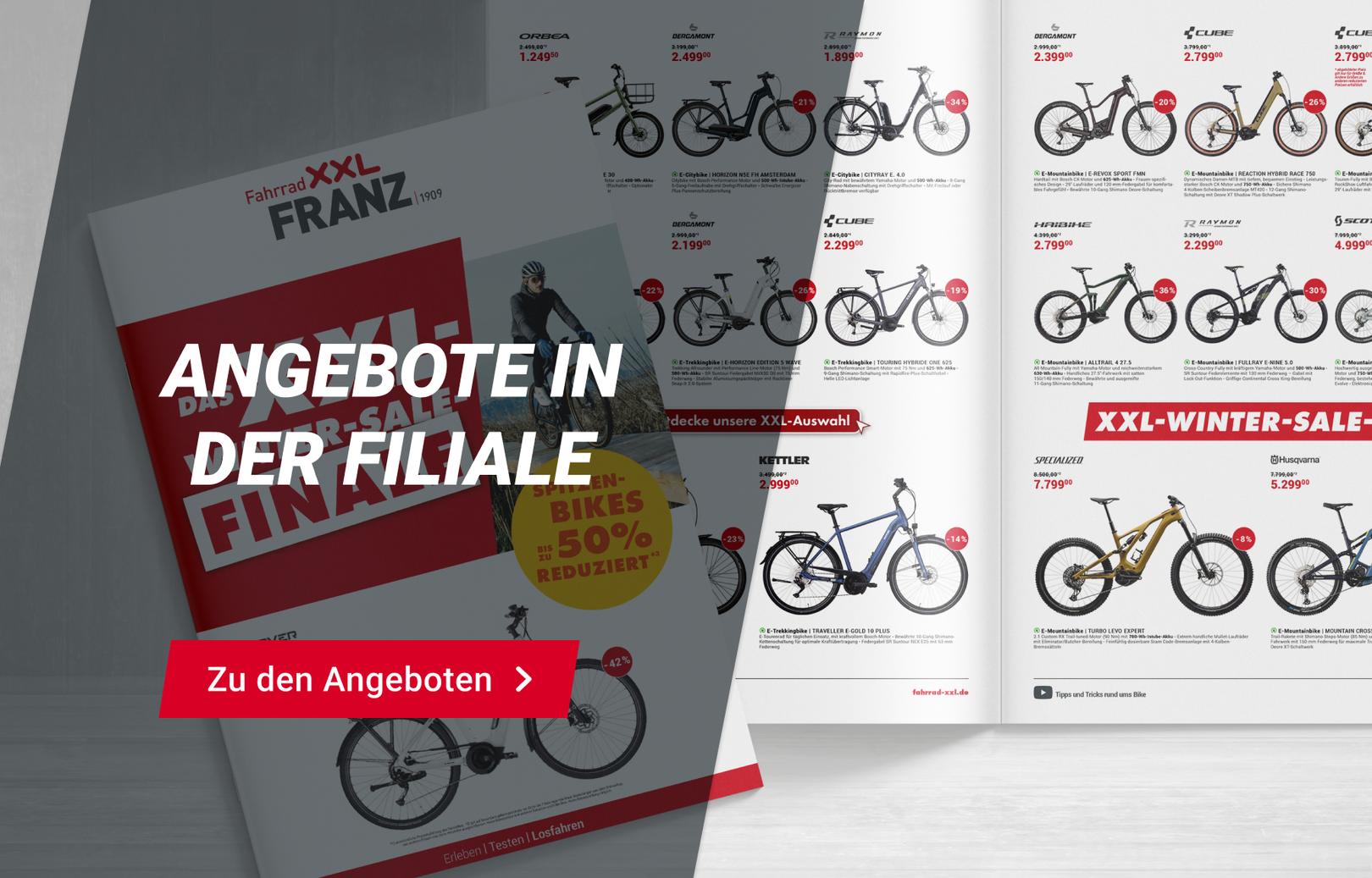Fahrrad XXL Franz Dein Fahrradladen in MülheimKärlich