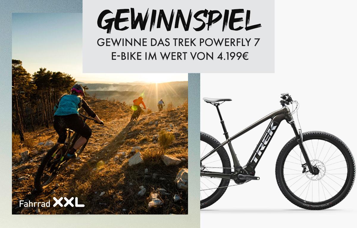 Trek E-Bike Gewinnspiel Header mobile NEU