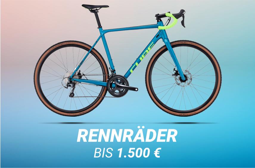 Zu den Rennrädern bis 1500€