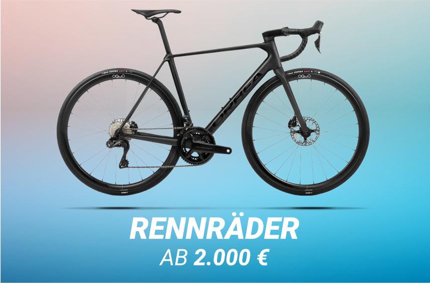 Zu den Rennrädern ab 2000€