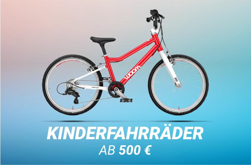 Zu den Kinderfahrrädern ab 500€