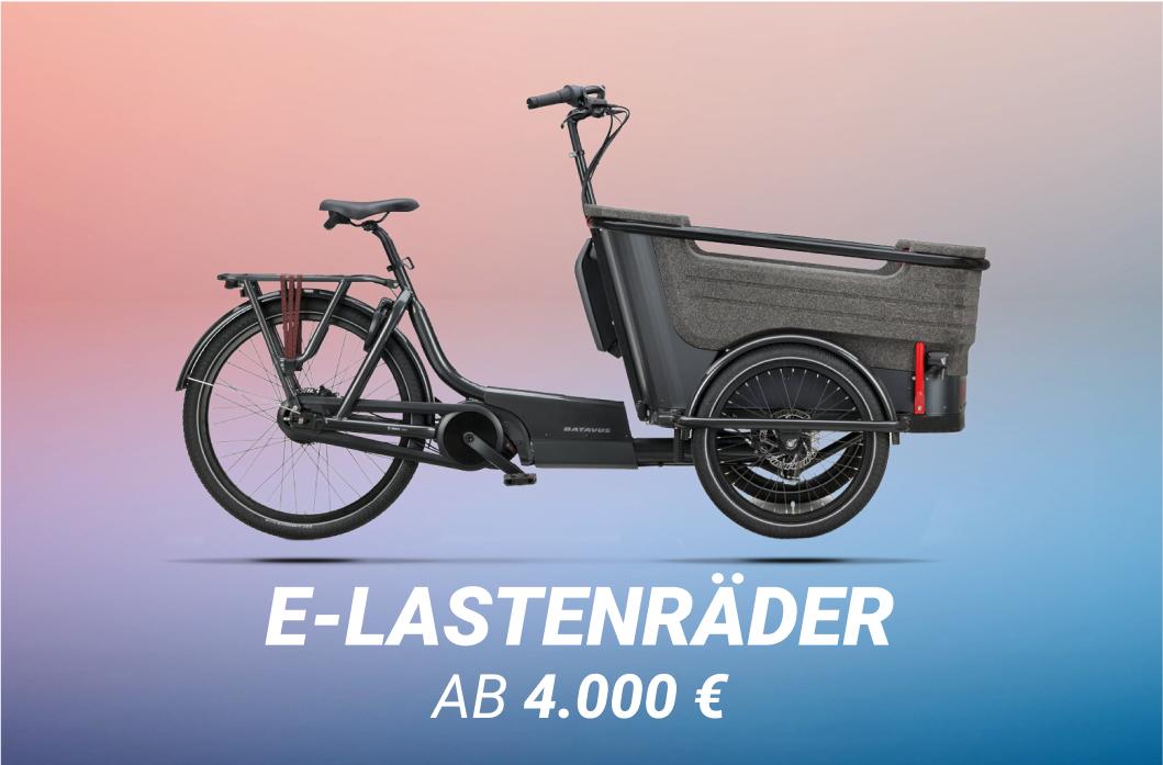 Zu den E-Lastenräder ab 4000€