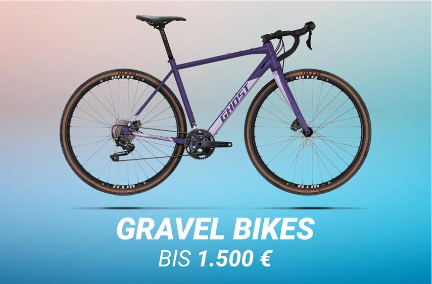 Zu den Gravel Bikes bis 1500€