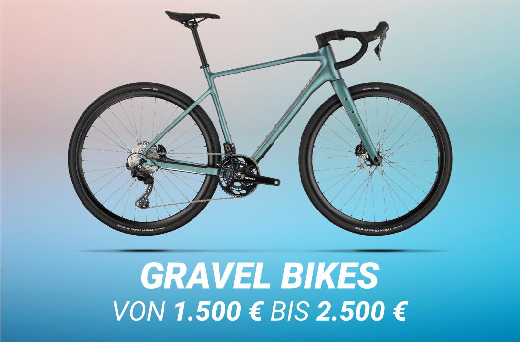 Zu den Gravel Bikes bis 2000€