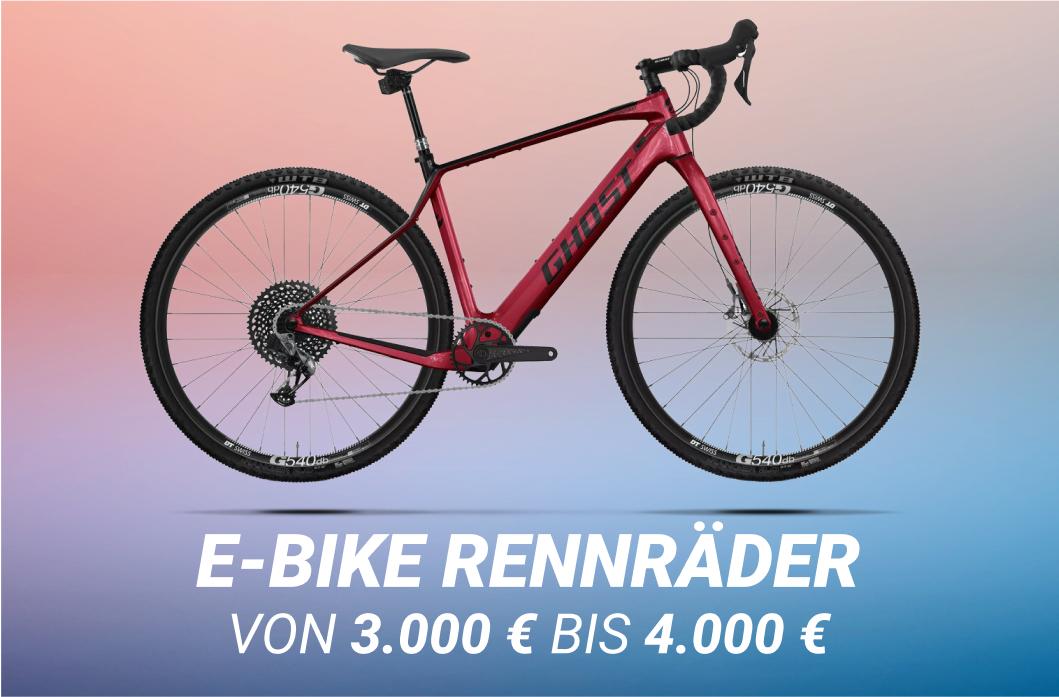 Zu den E-Rennrädern von 3000€ bis 4000€