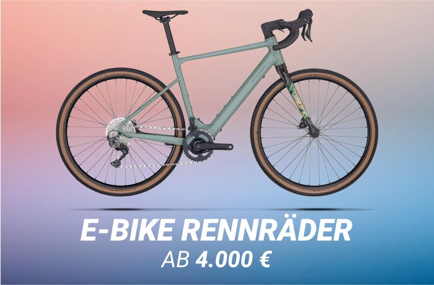 Zu den E-Rennrädern ab 4000€