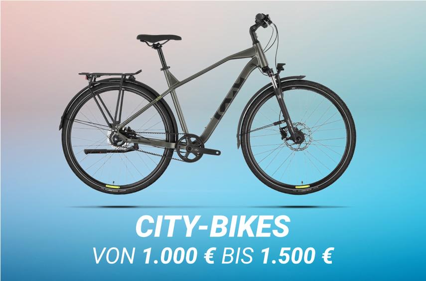 Zu den City-Bikes bis 1500€