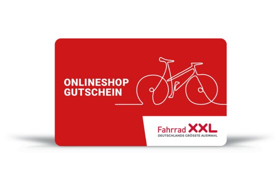Gutscheine - Onlineshop-Gutschein Fahrrad XXL