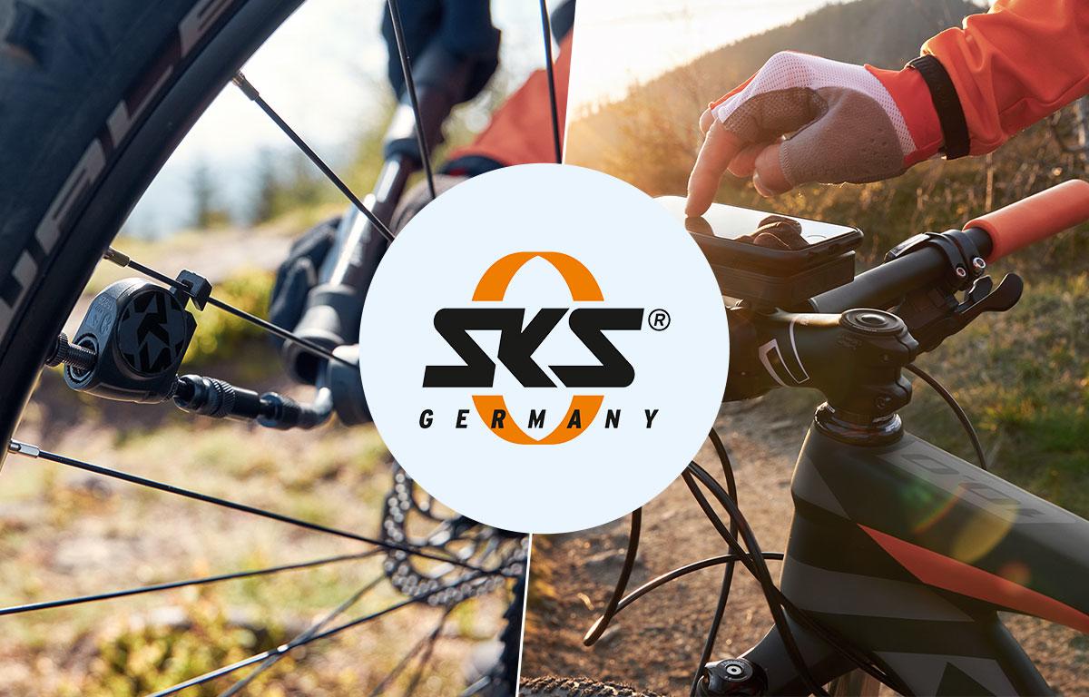 SKS E-Bike Zubehör Gewinnspiel Marken-Header Mobile