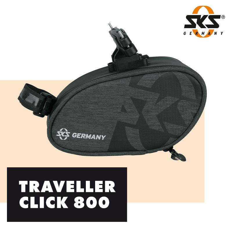 SKS E-Bike Zubehör Gewinnspiel Produktkacheln Fahrradtasche Traveller Bild 1