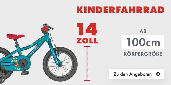 Die besten Fahrräder für Kinder ab 110cm (5 Jahre)