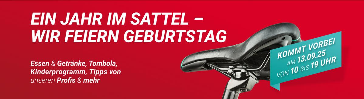 Ein Jahr im Sattel - Wir feiern Geburtstag