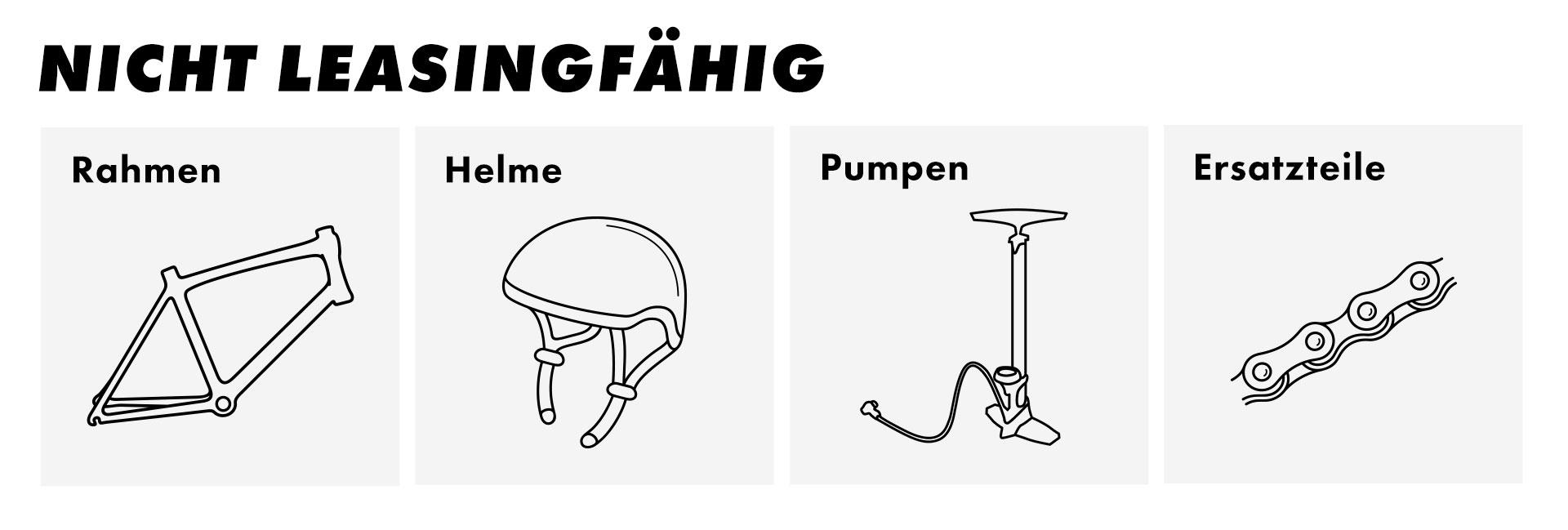 Nicht leasingfähiges Zubehör