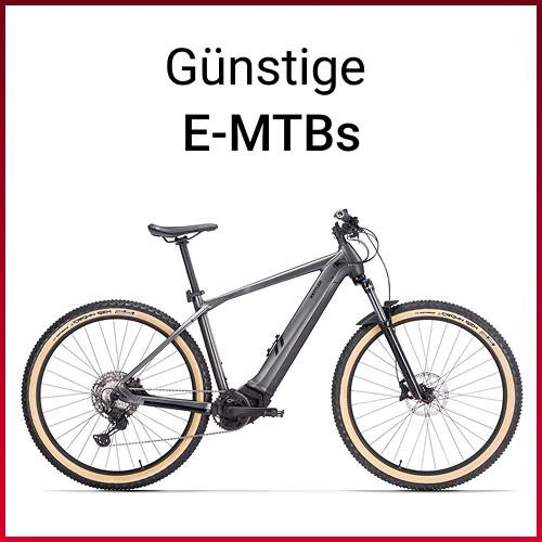 G&uuml;nstige E-MTBs