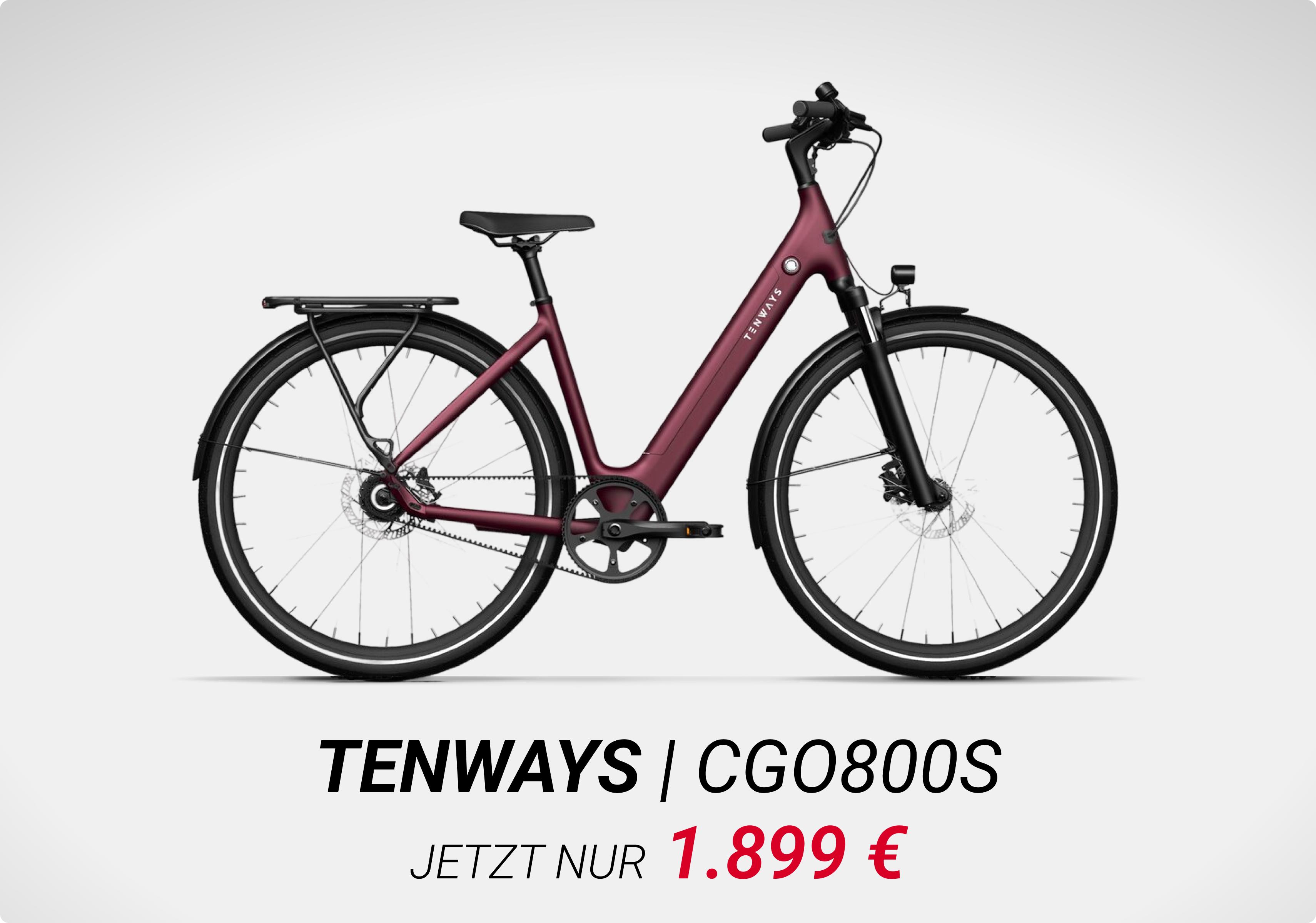 E-Bike Stadt Auto - Angebotskachel 3